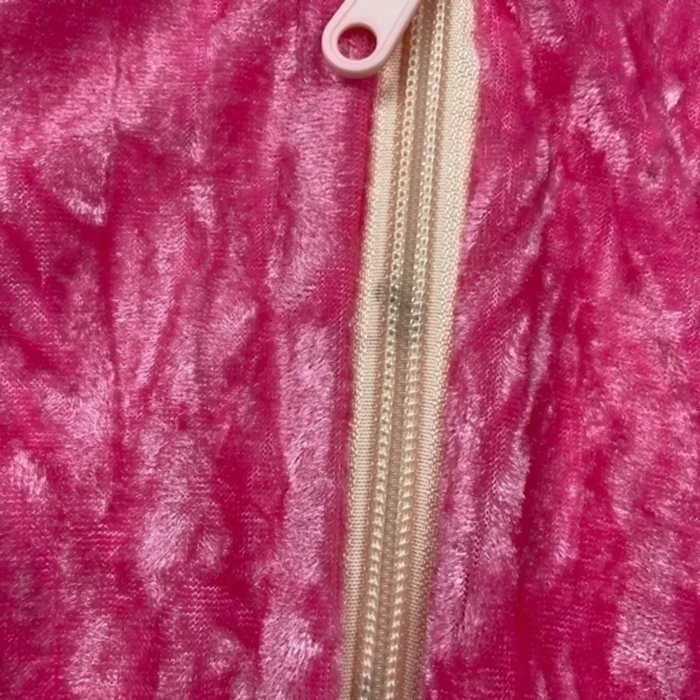 Pink Velour Unicorn Halloween Costume Toddler Girls Size 3 to 4 Years